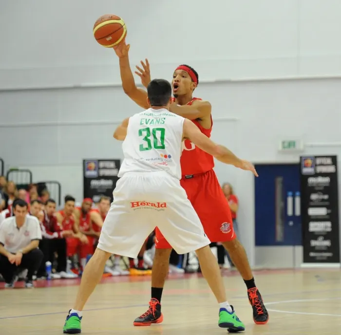 Framed Print : British Basketball Cup Showdown: Flyers vs. Raiders - A High-Stakes Game (Bristol Flyers vs. Plymouth Raiders BBL Cup)