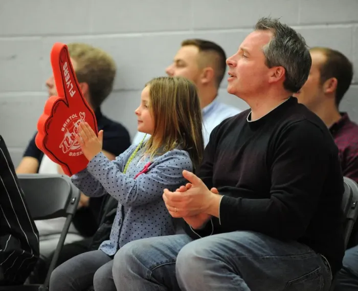 Framed Print : British Basketball Cup Showdown: Flyers vs. Raiders at Wise Campus - Intense Action between Bristol Flyers and Plymouth Raiders
