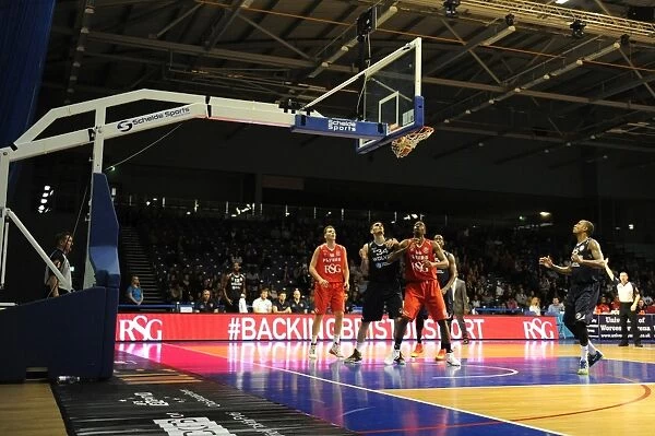 British Basketball League Cup: A Fierce Showdown between Worcester Wolves and Bristol Flyers at Worcester Arena
