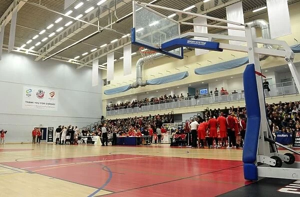 British Basketball League: A Fierce Showdown between Bristol Flyers and Surrey United at SGS Wise Campus