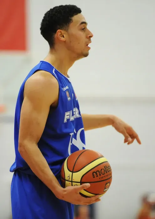 Framed Print : British Basketball League: Showdown at SGS Wise Campus - Flyers vs. Eagles