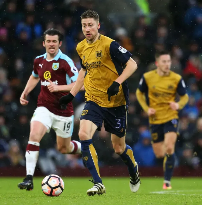 Framed Print : Burnley vs. Bristol City: Clash Between Jens Hegeler and Joey Barton at Turf Moor, FA Cup Fourth Round Framed Print : Burnley vs. Bristol City: Clash Between Jens Hegeler and Joey Barton at Turf Moor, FA Cup Fourth Round