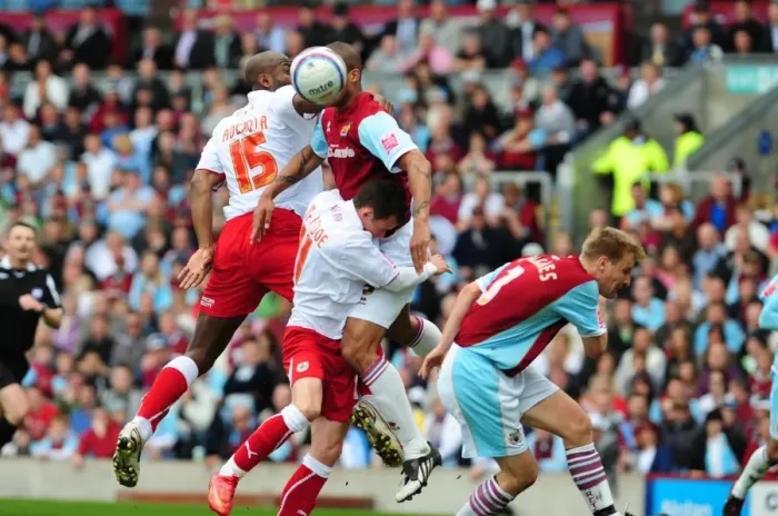 Framed Print : Burnley vs. Bristol City: A Football Rivalry - Season 08-09