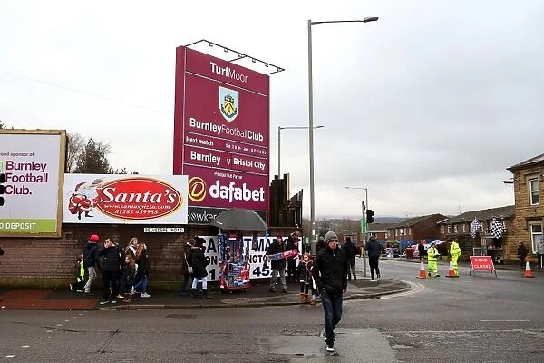 Burnley's Turf Moor: A Battle in the FA Cup Fourth Round Between Burnley and Bristol City