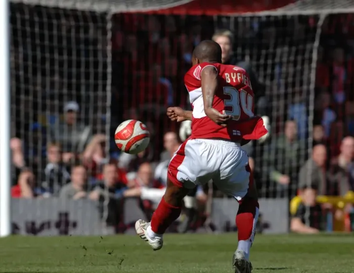 Framed Print : Byfield's Thriller: A Legendary Goal in Bristol City vs. Wolverhampton Wanderers Framed Print : Byfield's Thriller: A Legendary Goal in Bristol City vs. Wolverhampton Wanderers
