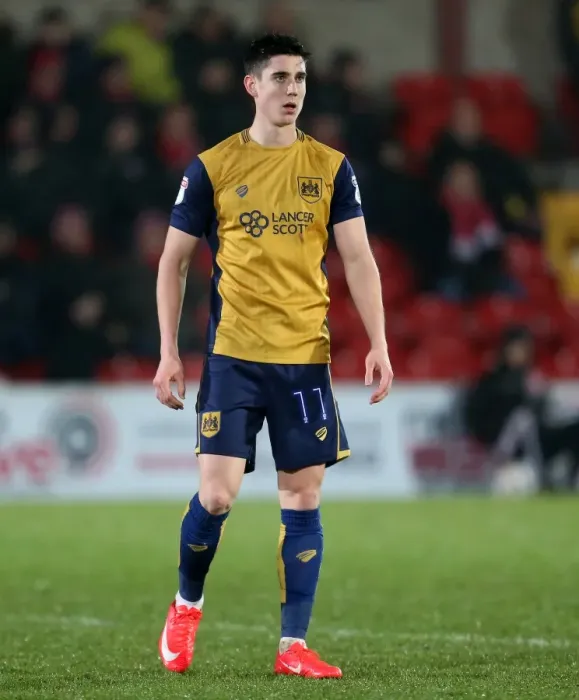 Framed Print : Callum O'Dowda in Action: Bristol City's FA Cup Battle at Fleetwood Town's Highbury Stadium Framed Print : Callum O'Dowda in Action: Bristol City's FA Cup Battle at Fleetwood Town's Highbury Stadium