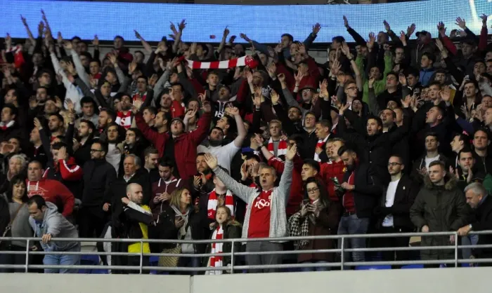 Framed Print : Cardiff City vs. Bristol City: A Sea of Passionate Fans at Cardiff City Stadium, 2015 Framed Print : Cardiff City vs. Bristol City: A Sea of Passionate Fans at Cardiff City Stadium, 2015