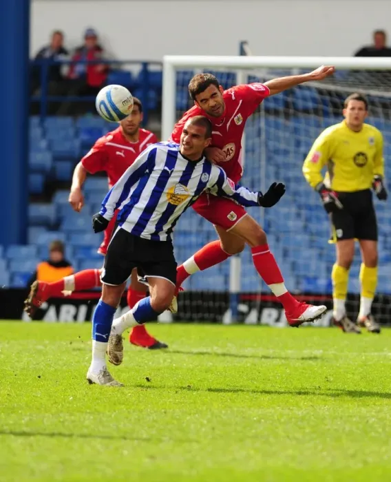 Framed Print : Challenge in the Championship: Fontaine vs. Tudgay, Sheffield Wednesday vs. Bristol City (2010) Framed Print : Challenge in the Championship: Fontaine vs. Tudgay, Sheffield Wednesday vs. Bristol City (2010)