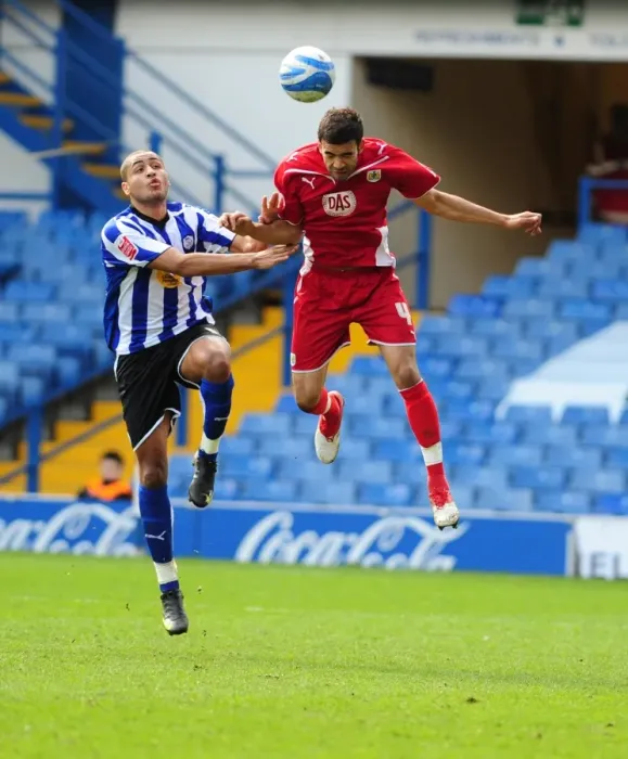 Framed Print : Challenge at Hillsborough: Fontaine vs. Tudgay - A Football Rivalry in the Championship, 2010