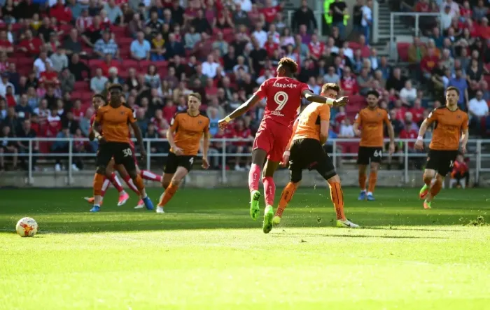 Framed Print : Champion Performances: Tammy Abraham's Double Stuns Wolverhampton Wanderers - Bristol City vs. Wolverhampton Wanderers, Sky Bet Championship (08-04-2017) Framed Print : Champion Performances: Tammy Abraham's Double Stuns Wolverhampton Wanderers - Bristol City vs. Wolverhampton Wanderers, Sky Bet Championship (08-04-2017)