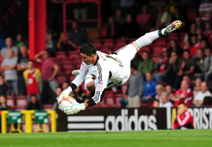 Framed Print : Championship 2011: Adriano Basso's Saving Grace - Bristol City vs. Hull City at Ashton Gate Framed Print : Championship 2011: Adriano Basso's Saving Grace - Bristol City vs. Hull City at Ashton Gate