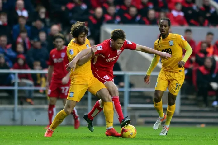 Framed Print : Championship Clash: Freeman vs Pearson - A Battle at Ashton Gate Framed Print : Championship Clash: Freeman vs Pearson - A Battle at Ashton Gate