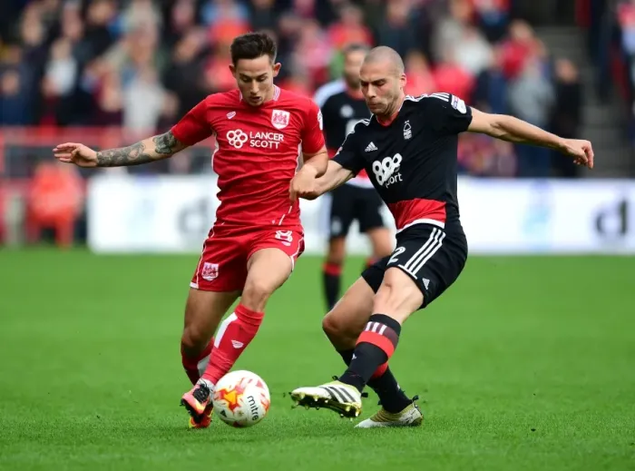 Framed Print : Championship Clash: Josh Brownhill vs Pajtim Kasami - A Battle for Supremacy at Ashton Gate