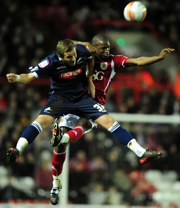 Framed Print : Championship Clash: Kalifa Cisse vs. Harry Kane - Bristol City's Battle with Millwall, March 2012 Framed Print : Championship Clash: Kalifa Cisse vs. Harry Kane - Bristol City's Battle with Millwall, March 2012