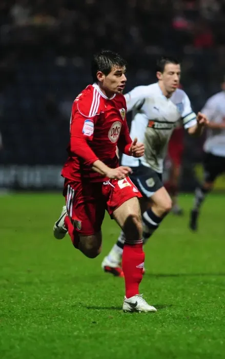 Framed Print : Championship Clash: Preston North End vs. Bristol City - 05 / 02 / 2011