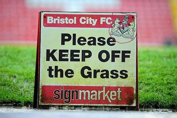 Championship Match Postponed: Bristol City vs Watford - Ashton Gate: Sign on Pitch