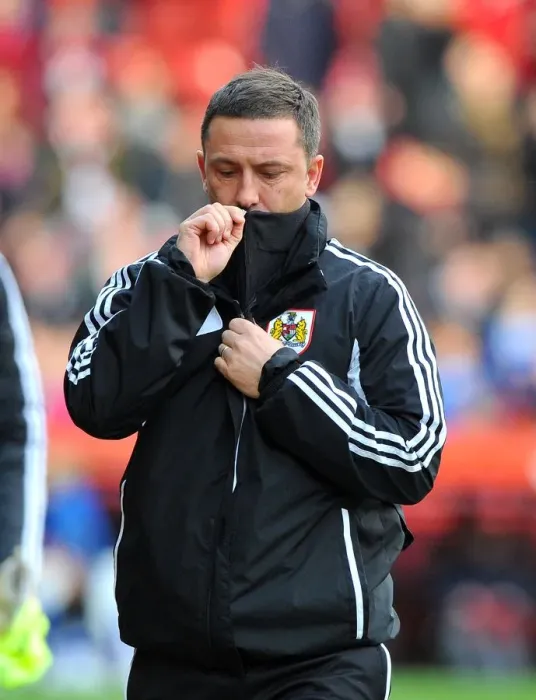 Framed Print : Championship Showdown at Ashton Gate: Bristol City vs Blackpool - November 17, 2012