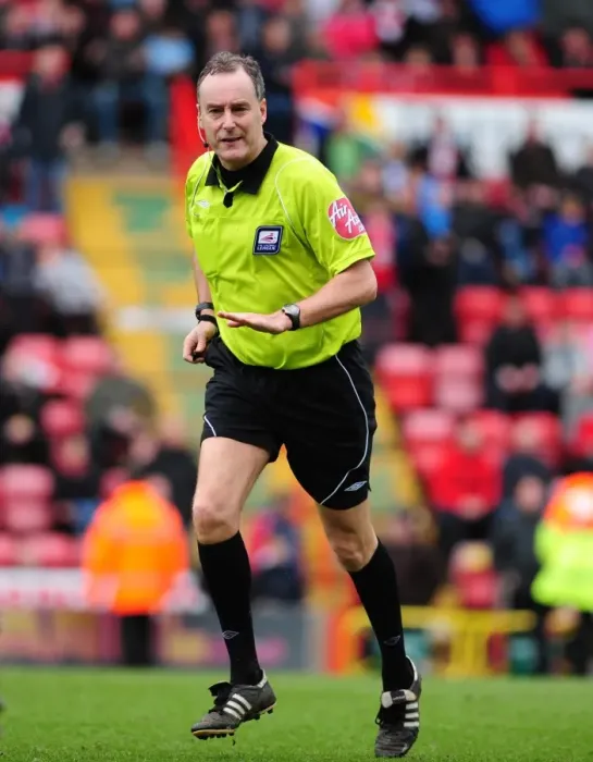 Framed Print : Championship Showdown: Bristol City vs. Nottingham Forest at Ashton Gate Stadium (Referee Phil Crossley) Framed Print : Championship Showdown: Bristol City vs. Nottingham Forest at Ashton Gate Stadium (Referee Phil Crossley)
