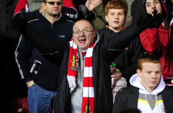 Framed Print : Championship Showdown: Bristol City vs. Cardiff City Rivalry at Ashton Gate Stadium (01 / 01 / 2011)