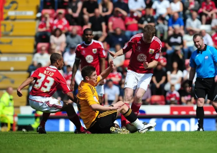 Framed Print : Championship Showdown: Bristol City vs Hull City at Ashton Gate Stadium - May 7, 2011