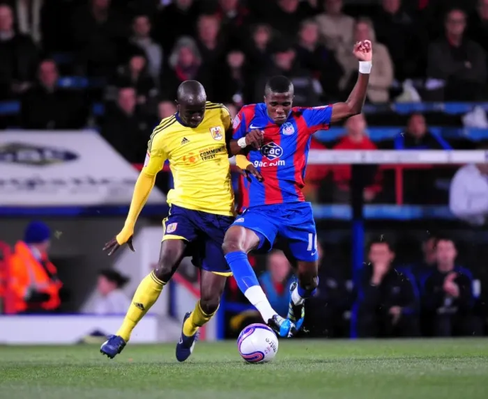 Framed Print : Championship Showdown: Crystal Palace vs. Bristol City at Selhurst Park on October 15, 2011