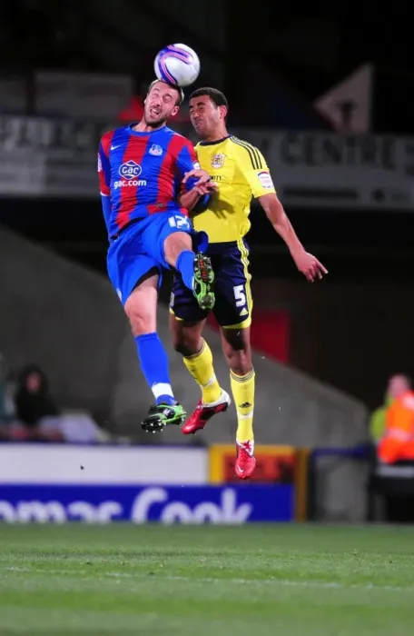 Framed Print : Championship Showdown: Crystal Palace vs. Bristol City at Selhurst Park (15 / 10 / 2011)