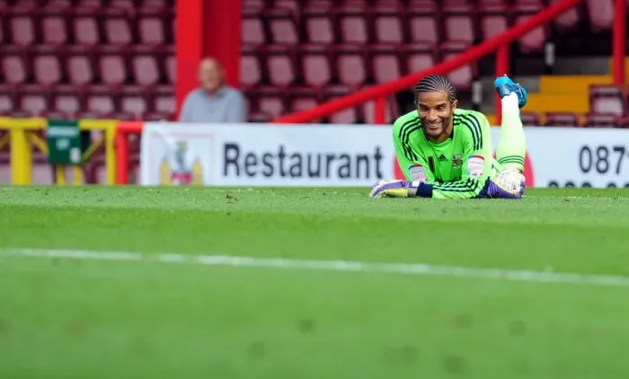 Framed Print : Championship Showdown: David James in Action - Bristol City vs. West Brom, July 30, 2011 Framed Print : Championship Showdown: David James in Action - Bristol City vs. West Brom, July 30, 2011