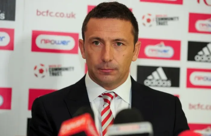 Framed Print : Championship Showdown: Derek McInnes Leads Bristol City at Ashton Gate Stadium, October 2011