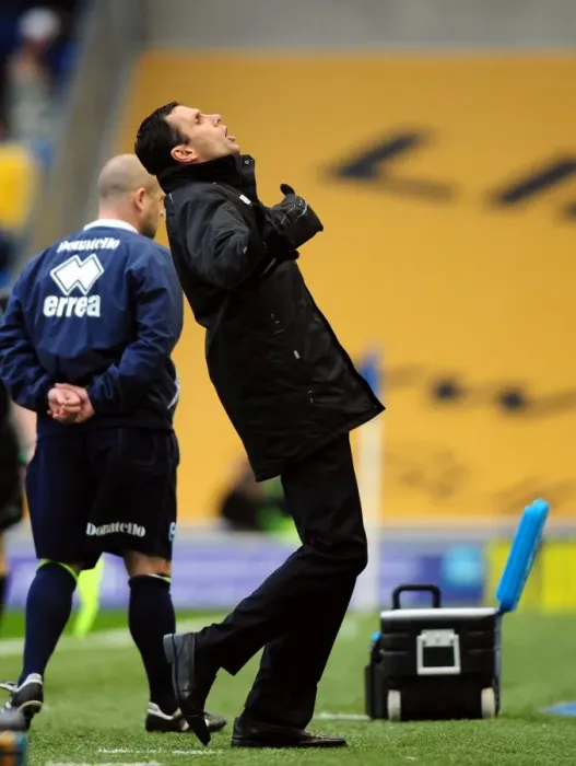 Framed Print : Championship Showdown: Gus Poyet vs. Bristol City at Brighton's American Express Community Stadium (January 14, 2012) Framed Print : Championship Showdown: Gus Poyet vs. Bristol City at Brighton's American Express Community Stadium (January 14, 2012)