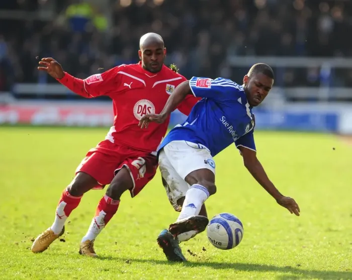 Framed Print : Championship Showdown: Jamal Campbell-Ryce vs. Kerrea Gilbert - Bristol City's Battleground Framed Print : Championship Showdown: Jamal Campbell-Ryce vs. Kerrea Gilbert - Bristol City's Battleground
