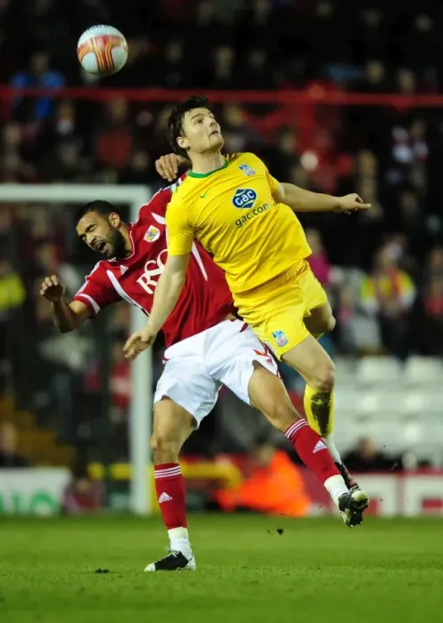Framed Print : Championship Showdown: Liam Fontaine vs. Chris Martin - A Battle for Supremacy at Ashton Gate, 14 / 02 / 2012 (Editorial Use Only) Framed Print : Championship Showdown: Liam Fontaine vs. Chris Martin - A Battle for Supremacy at Ashton Gate, 14 / 02 / 2012 (Editorial Use Only)