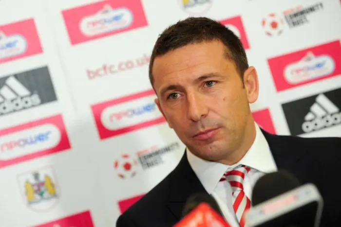 Framed Print : Championship Showdown: McInnes vs. Bristol City at Ashton Gate Stadium (October 2011)