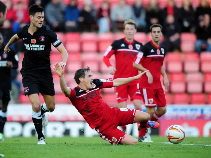 Framed Print : Championship Showdown: Neil Kilkenny Fouls by Johnnie Jackson at Ashton Gate Framed Print : Championship Showdown: Neil Kilkenny Fouls by Johnnie Jackson at Ashton Gate