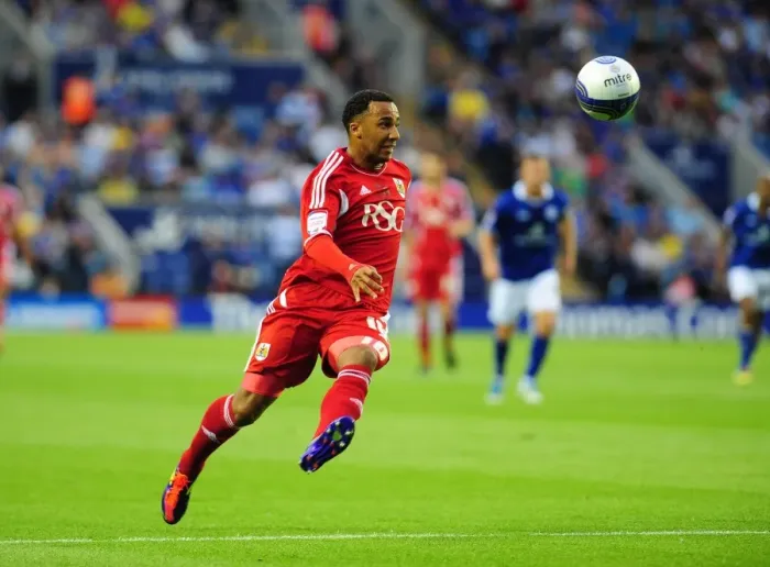 Framed Print : A Championship Showdown: Nicky Maynard vs Leicester City - Bristol City's Star Striker in Action, August 2011 Framed Print : A Championship Showdown: Nicky Maynard vs Leicester City - Bristol City's Star Striker in Action, August 2011