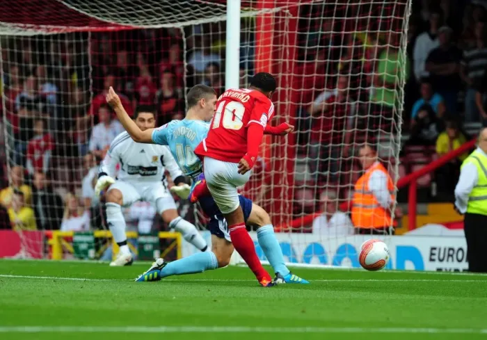 Framed Print : Championship Showdown: Nicky Maynard's Goal Attempt Blocked by Joe Dudgeon in Bristol City vs. Hull City Match (September 24, 2011) Framed Print : Championship Showdown: Nicky Maynard's Goal Attempt Blocked by Joe Dudgeon in Bristol City vs. Hull City Match (September 24, 2011)
