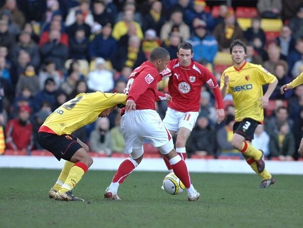 Championship Showdown: Watford vs. Bristol City (08-09) - A Football Rivalry