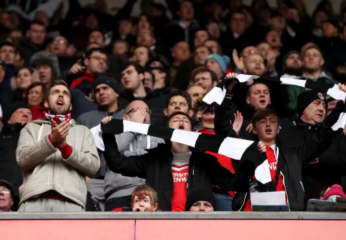 Framed Print : Charlton Athletic Fans Protest Against Club Owners During Charlton v Bristol City Match, 2016
