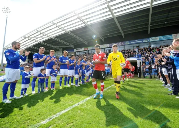 Framed Print : Chesterfield v Bristol City 250415
