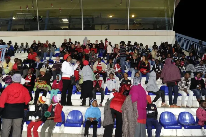 Framed Print : Children from SOS Village Attend Botswana vs. Bristol City Match with Donated Tickets and Jerseys