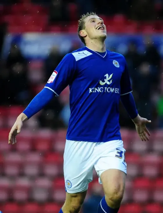 Framed Print : Chris Wood's Hat-trick: Bristol City vs Leicester City, 12 / 01 / 2013