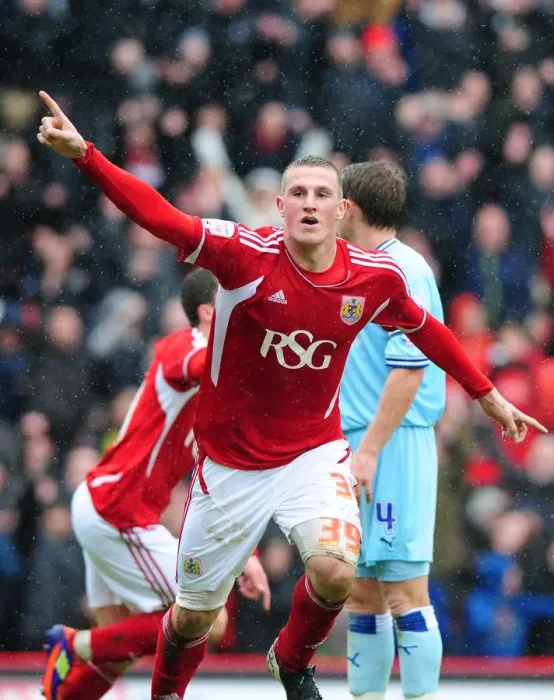 Framed Print : Chris Wood's Hat-Trick: Bristol City's Victory Over Coventry City (09-04-2012) Framed Print : Chris Wood's Hat-Trick: Bristol City's Victory Over Coventry City (09-04-2012)
