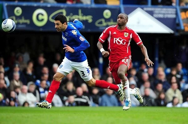 Cisse vs Rocha: The Intense Rivalry - Portsmouth vs Bristol City Football Match, 2012