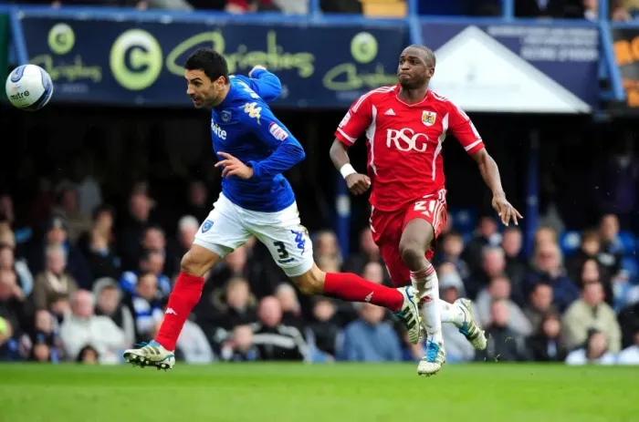 Framed Print : Cisse vs Rocha: The Intense Rivalry - Portsmouth vs Bristol City Football Match, 2012 Framed Print : Cisse vs Rocha: The Intense Rivalry - Portsmouth vs Bristol City Football Match, 2012