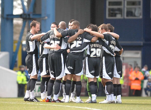 City Team pre match huddle