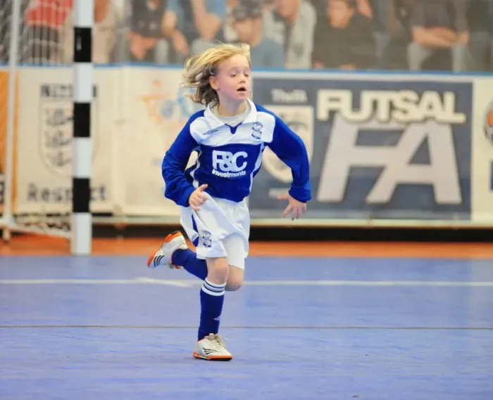 Framed Print : Clash of the Academies: Bristol City vs Birmingham City - 09-10 Futsal Tournament Framed Print : Clash of the Academies: Bristol City vs Birmingham City - 09-10 Futsal Tournament