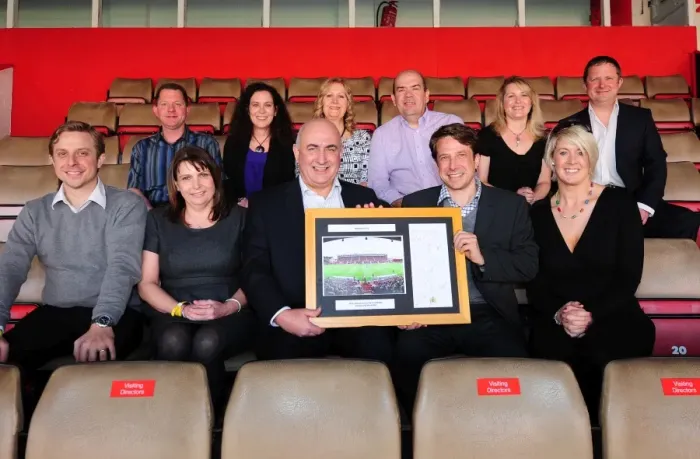 Framed Print : Clash at Ashton Gate: Bristol City vs. Cardiff City, March 10, 2012