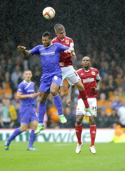 Framed Print : Clash at Ashton Gate: Bristol City vs. Wolves (August 13, 2017)