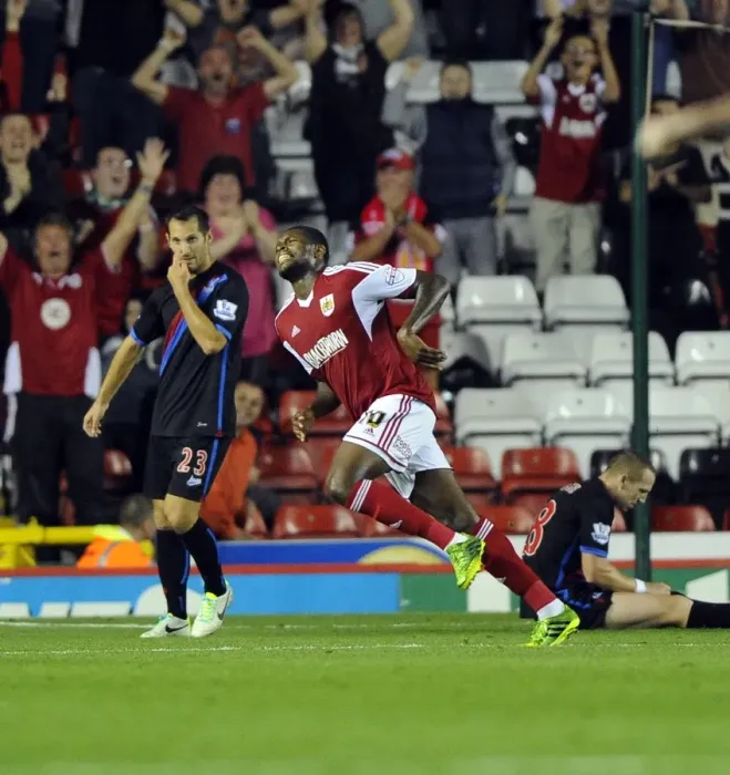 Framed Print : Clash at Ashton Gate: Bristol City vs. Crystal Palace - August 27, 2013 Framed Print : Clash at Ashton Gate: Bristol City vs. Crystal Palace - August 27, 2013