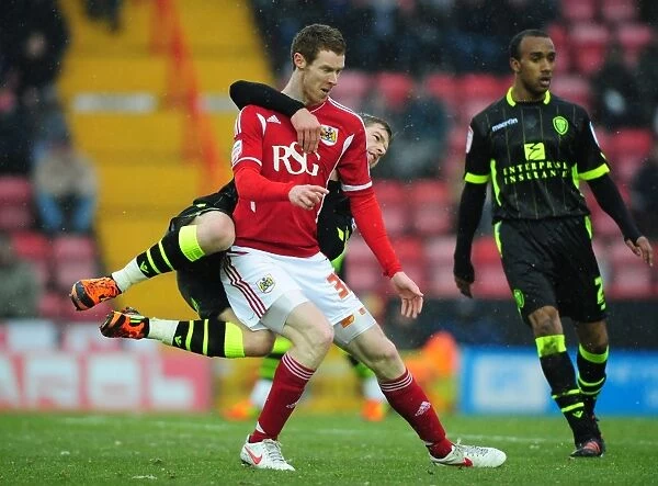 Clash at Ashton Gate: Pearson vs. Clayton in Intense Championship Battle between Bristol City and Leeds United (February 4, 2011)