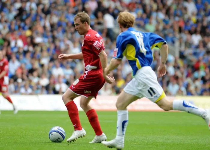 Framed Print : The Clash: Cardiff City vs. Bristol City - Season 09-10